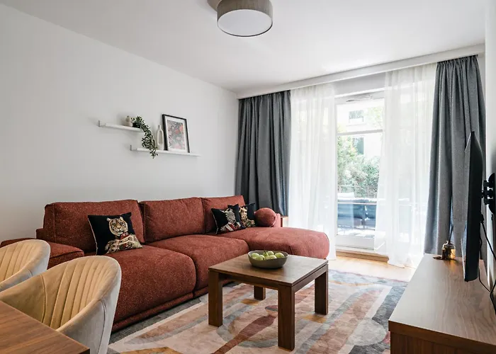 Parkur Z Tarasem I Parkingiem By Lion Apartment *